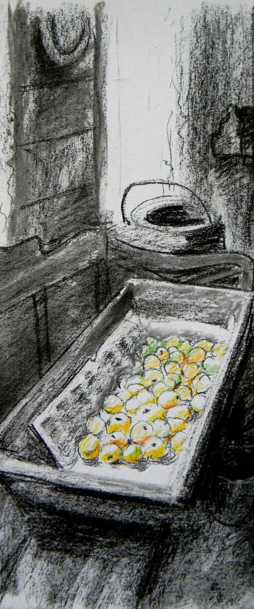 Apples from grandma's garden by Liudmyla Chemodanova