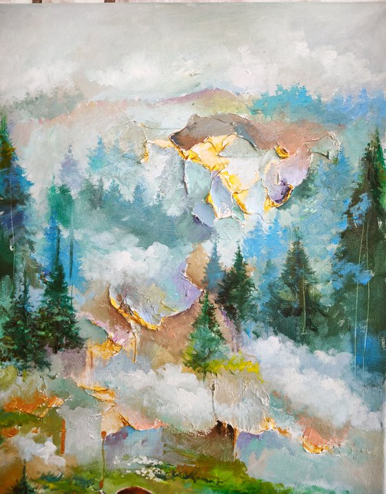 Emerald Mist &amp; Golden Peaks