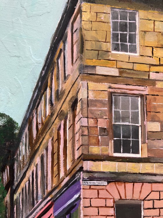 Colourful Edinburgh Buildings