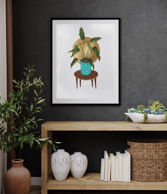 Plants lover's interior