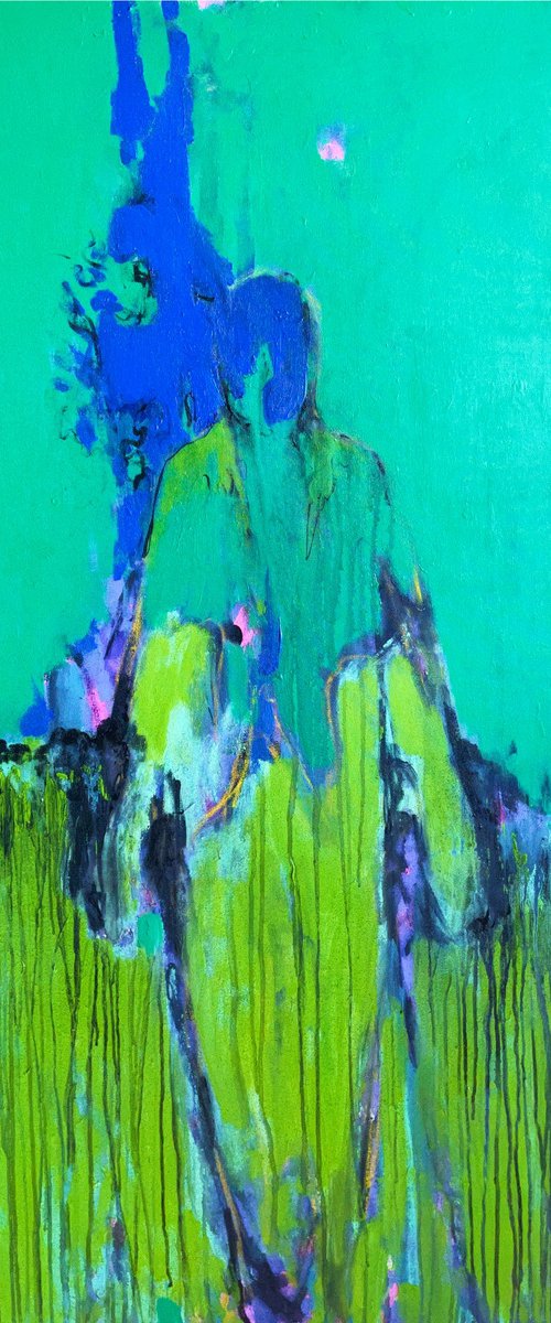 Blue Fire by Gela MIKAVA