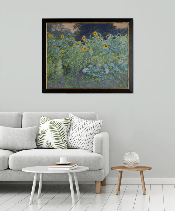 Sunflowers in Kolomenskoye