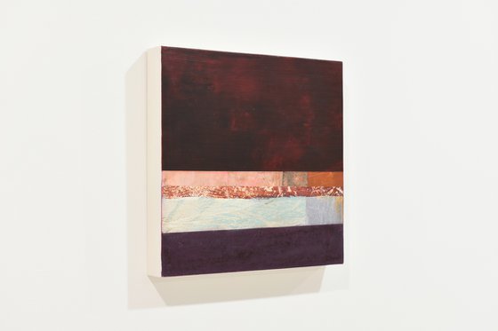 Burgundy with a Pale Line