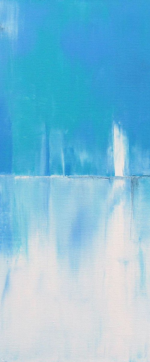 Blue Reflection On The Water by Terrie Yeatts