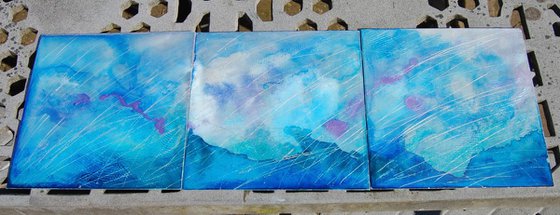 Stormy Seas Triptych