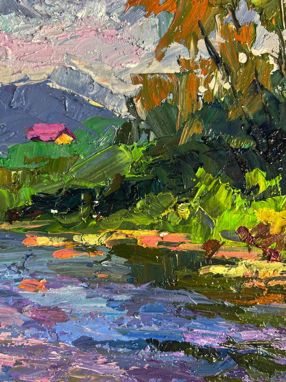 A Mountain River Flows