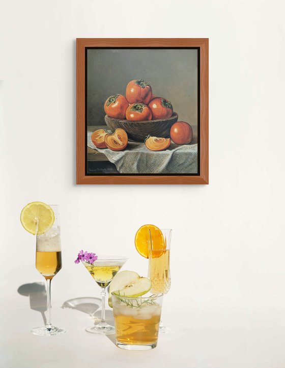 A Bowl of Persimmons