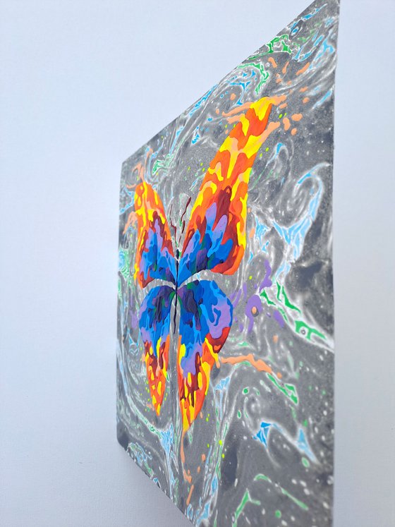 Set of 2 «Grey Fantasy»