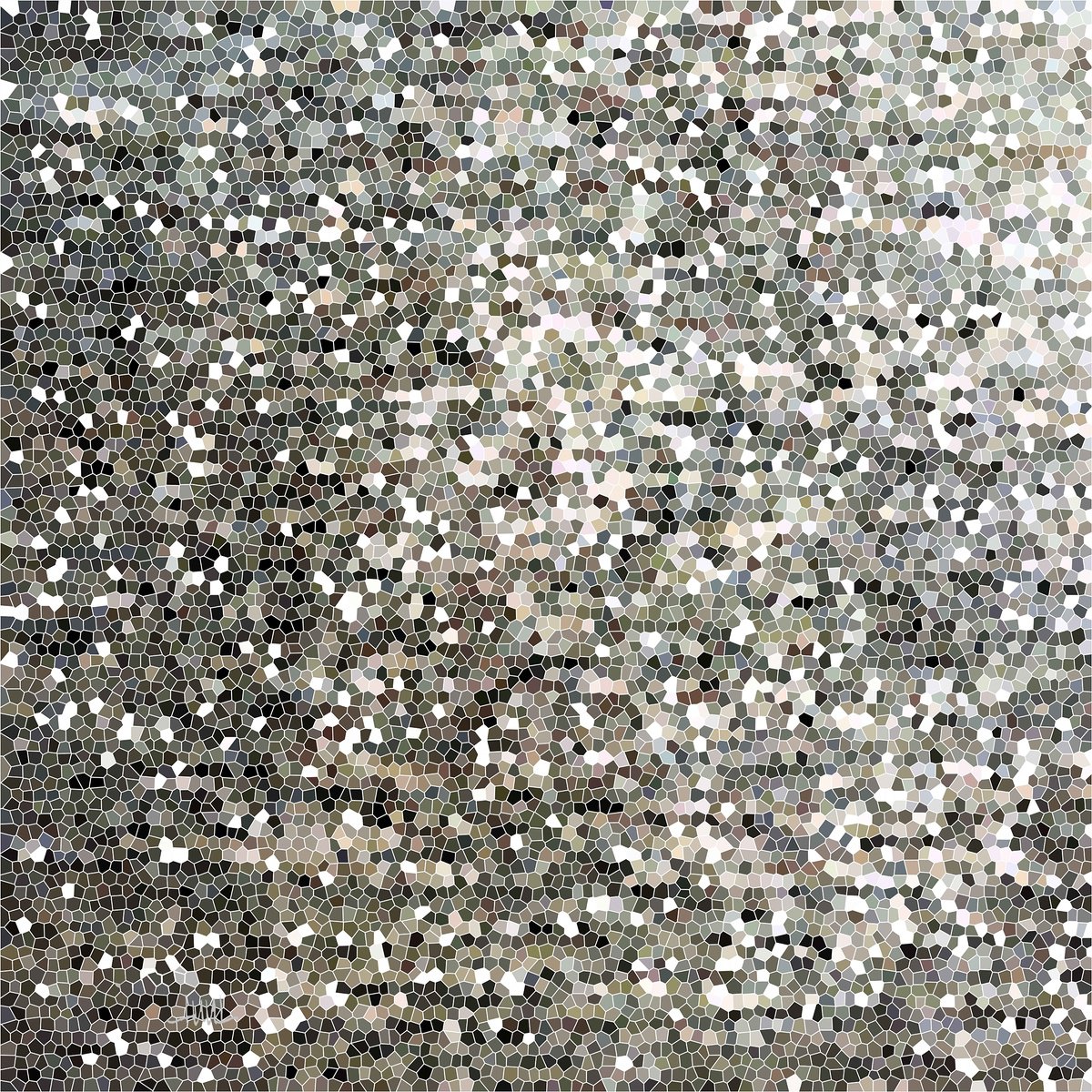 Geometric Landscape Giclee Print By Margaret Juul, 36 X 36", Chicago, Original Artwork