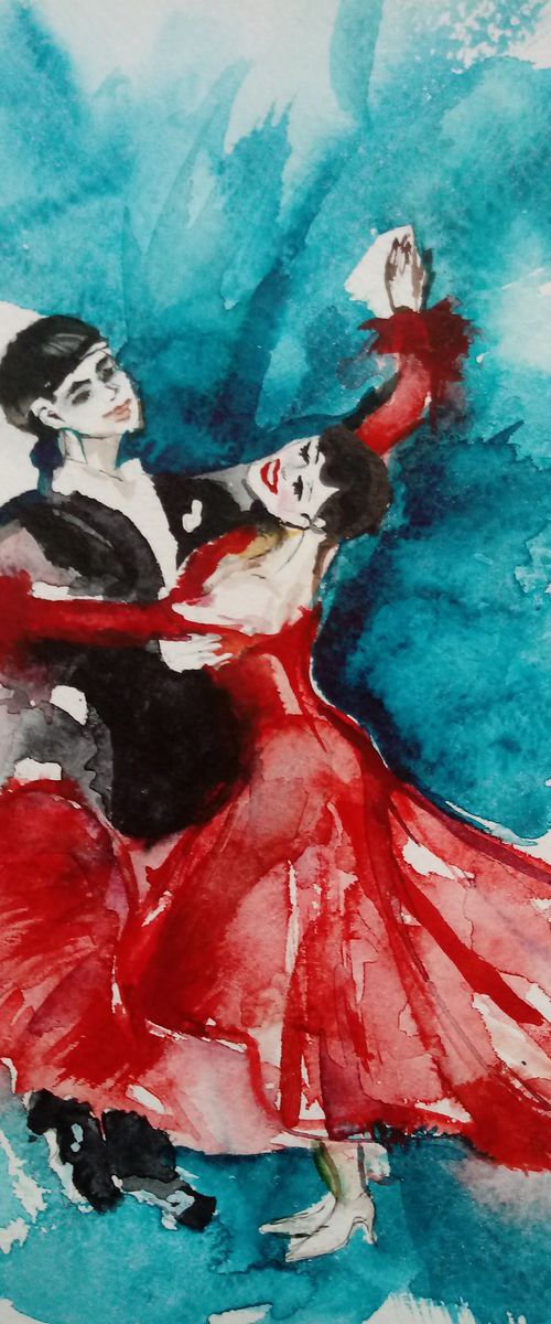 Ballroom dancing by Jelena Nova