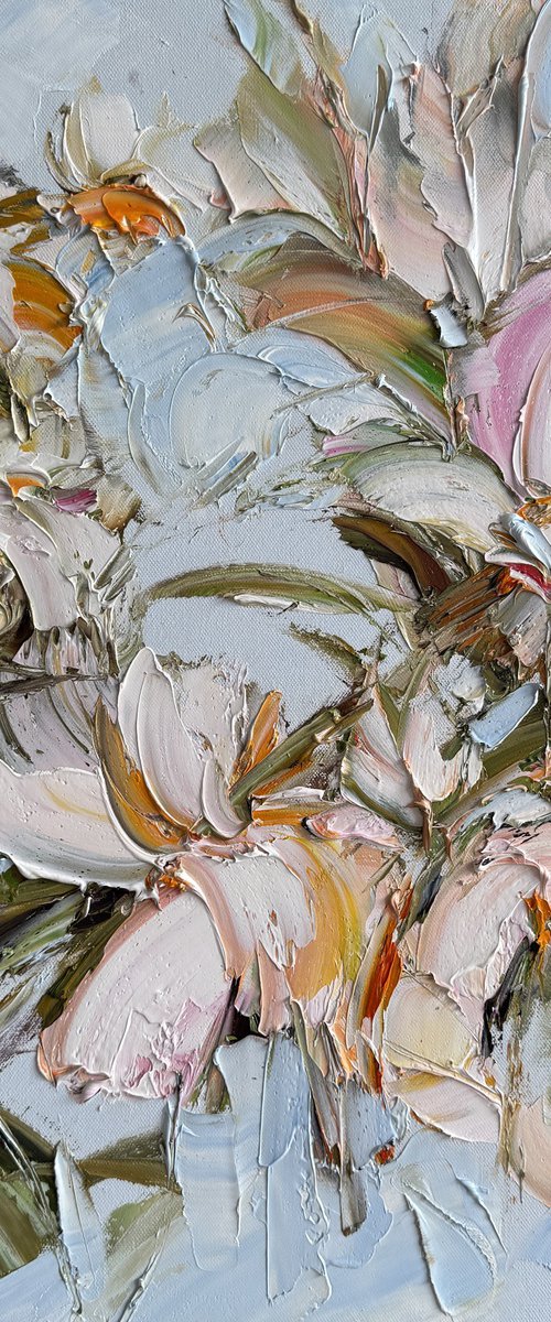 White magnolia No 39 by Liliana Gigovic