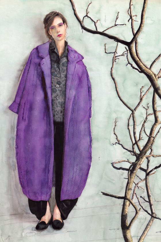 Fashion Girl in Nature II