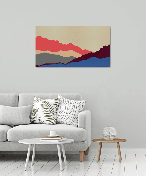 Abstract Mountains #17