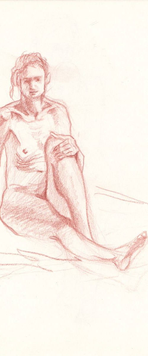 Sketch of Human body. Woman.47 by Mag Verkhovets