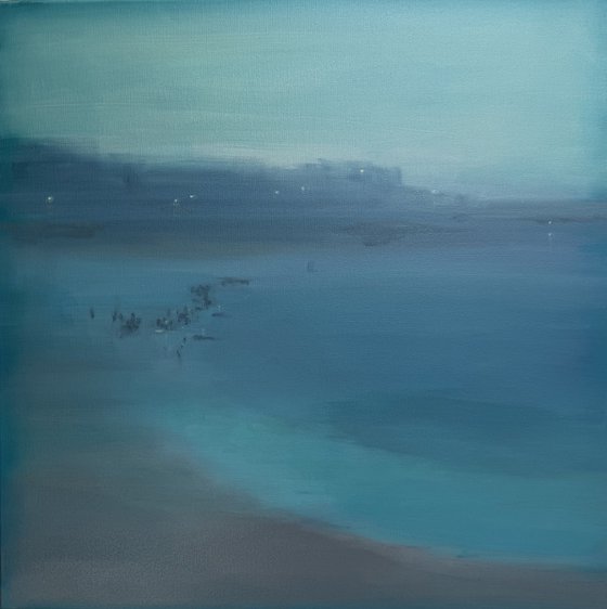 Beach Scene, Evening