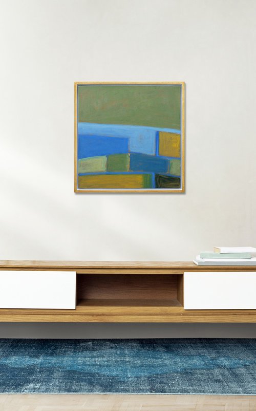 Wheat Fields By The Sea by Thomas Hjelm