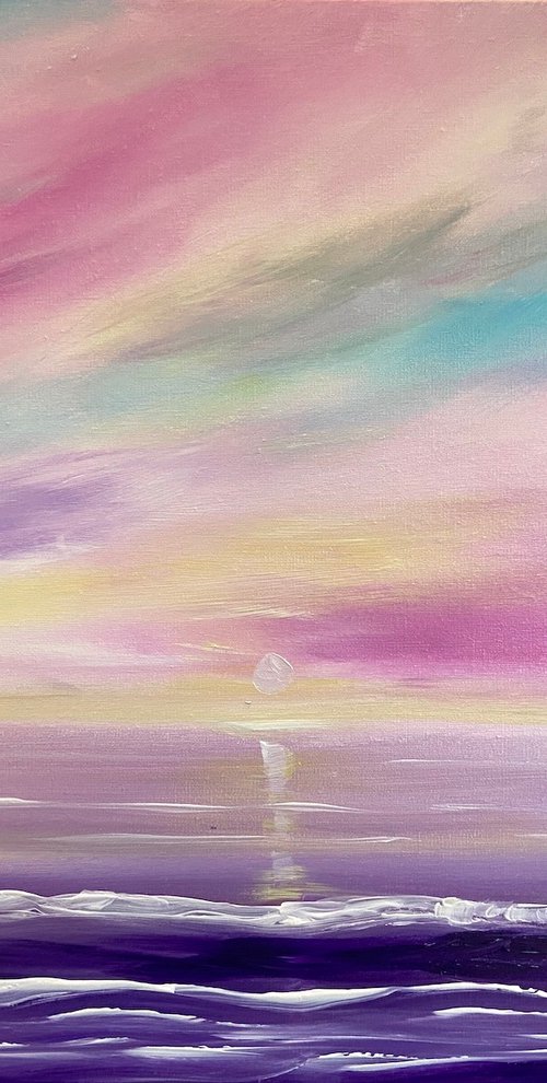 Dreamy Sunset Sky by Aisha Haider