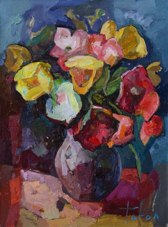 Flowers in a vase