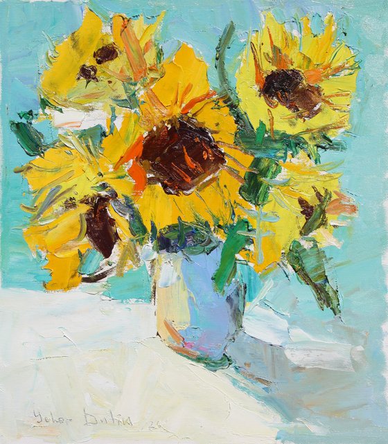 " Sunflowers "