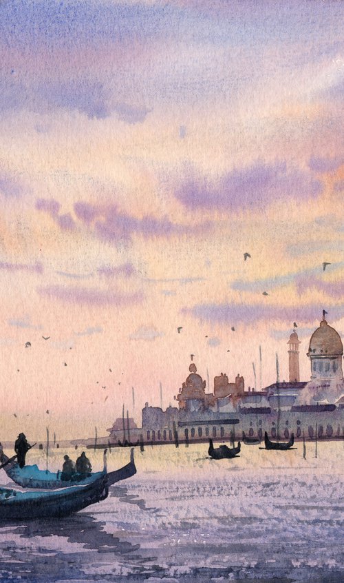 Sunset at Venice _03 by Rajan Dey