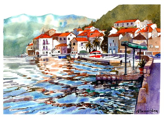 Golden Waves of Perast