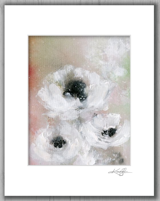 Blooming Bliss 13 - Floral Painting by Kathy Morton Stanion