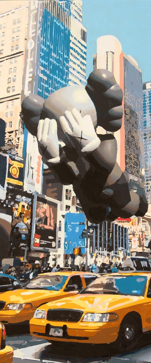 Kaws does New York by Marco Barberio