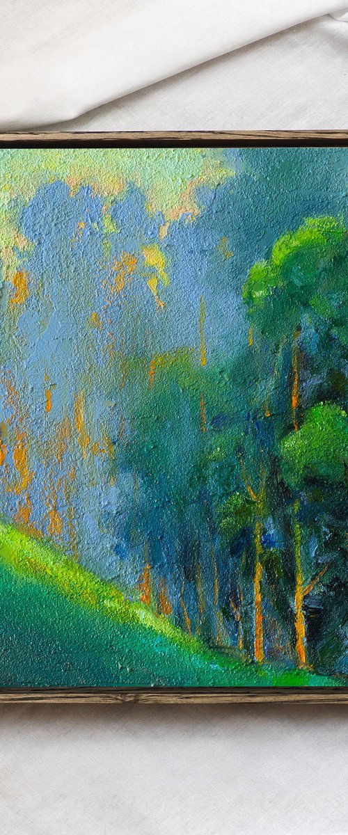 Morning in the Forest by Daria Zavadenko