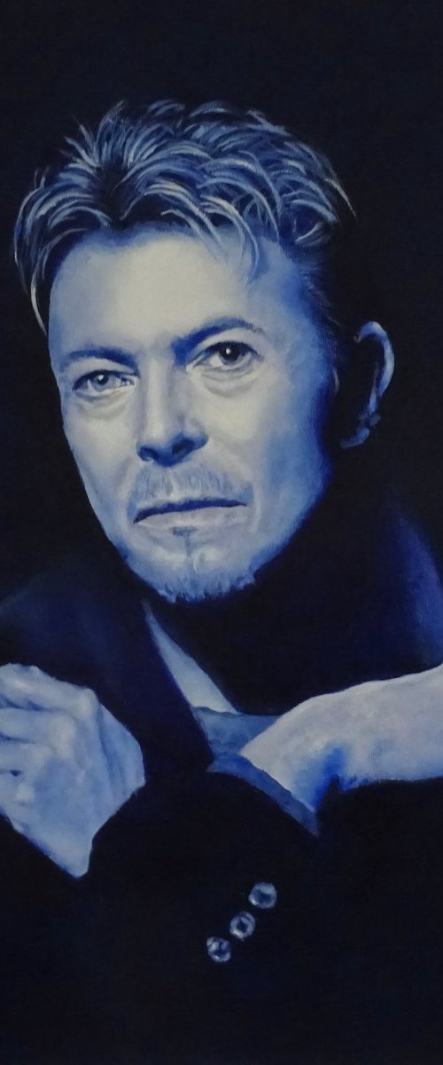 David Bowie by Mel Davies Original Art