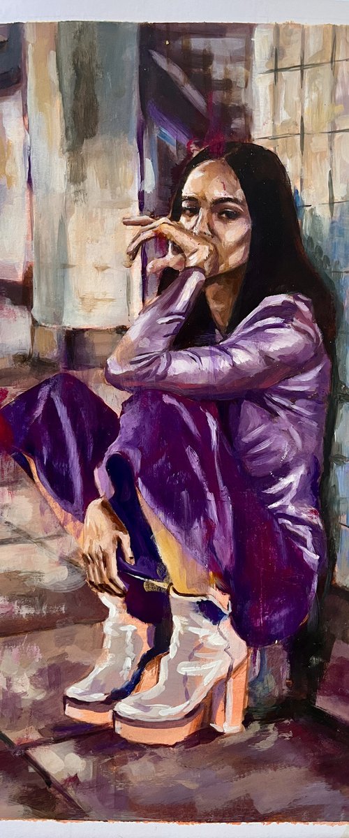 Subterranean Homesick blues by Mark Armstrong