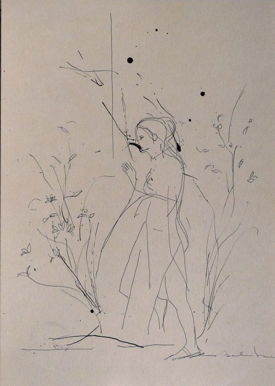 The Woman 10, 29x21 cm