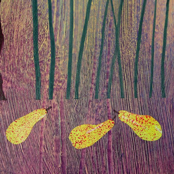 White Cat with Pink Nerines