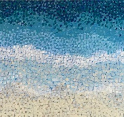 Watching the waves roll in - CZ20035 by Carol Zsolt