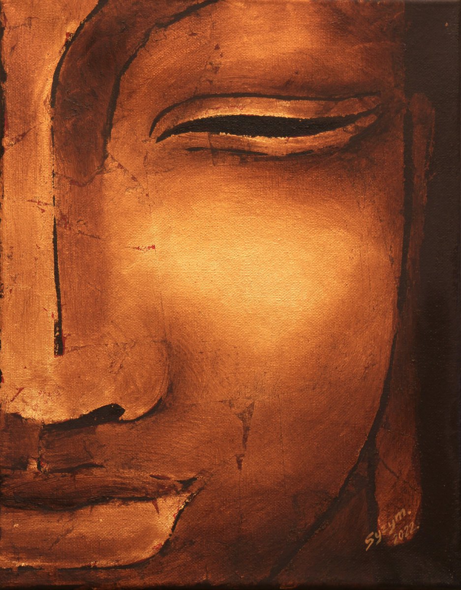 Buddha III by Zbigniew Skrzypek