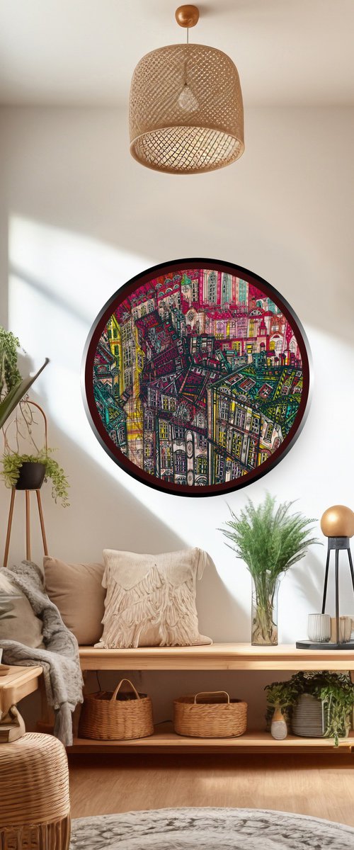 Prague Rooftops by Maria Susarenko