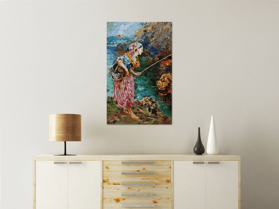 The Fisherwoman
