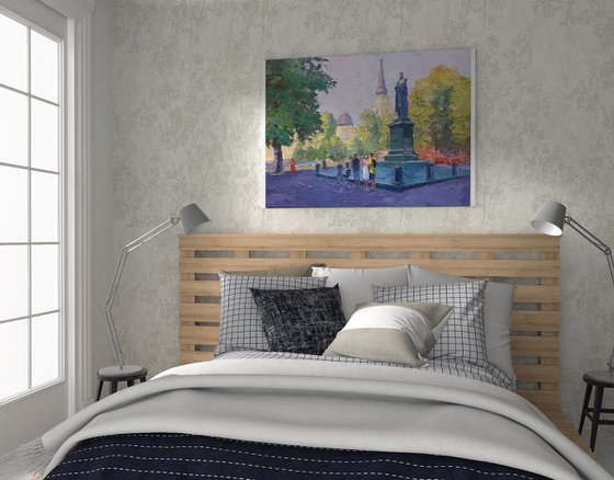 Odessa. Monument to Count Vorontsov