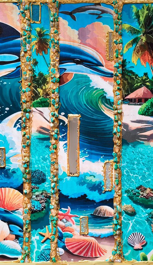 Dolphins and island waves by BAST