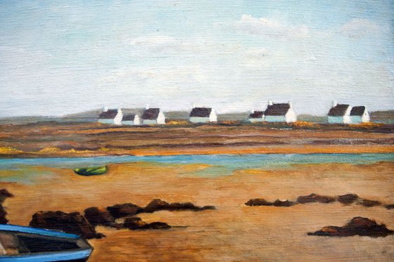 Low tide on the Aber, Brittany- My Early stage in painting 3342