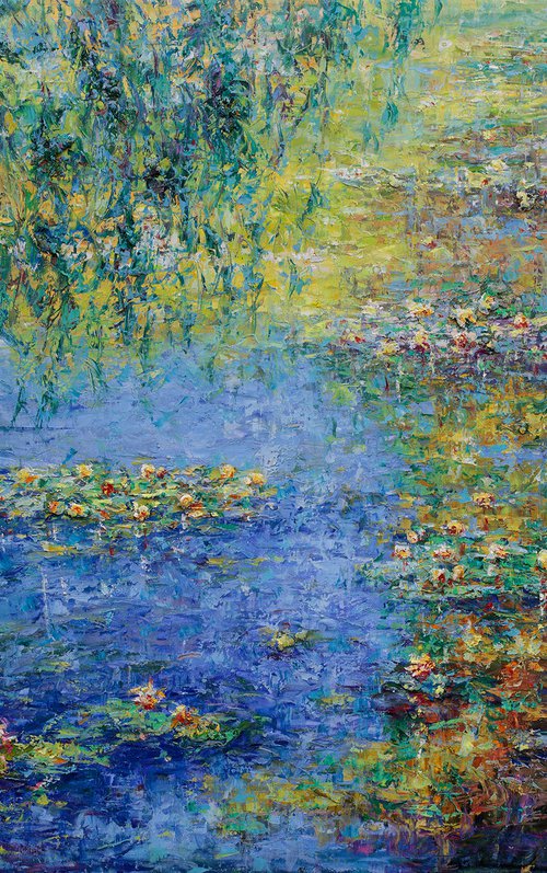 Blue Reflections I by D Sterling