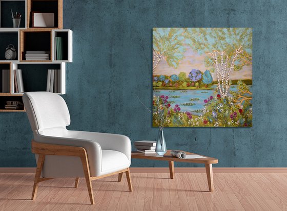 River Birches