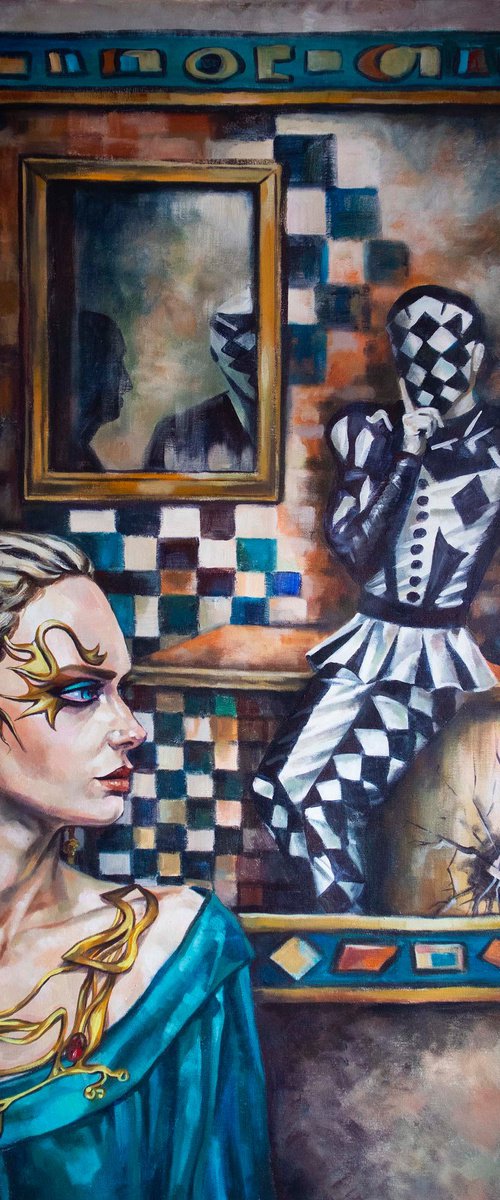 Through the looking glass by Kateryna Bortsova