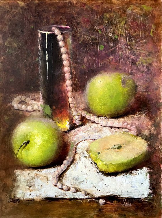 Retro Apple Still Life