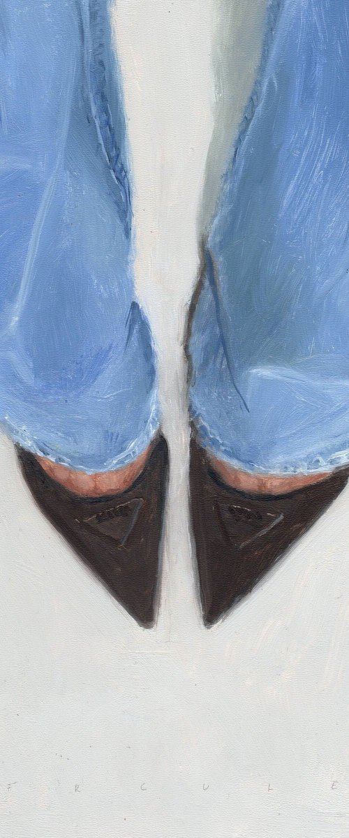 Blue Denim and Heels by Renske Karlien Hercules