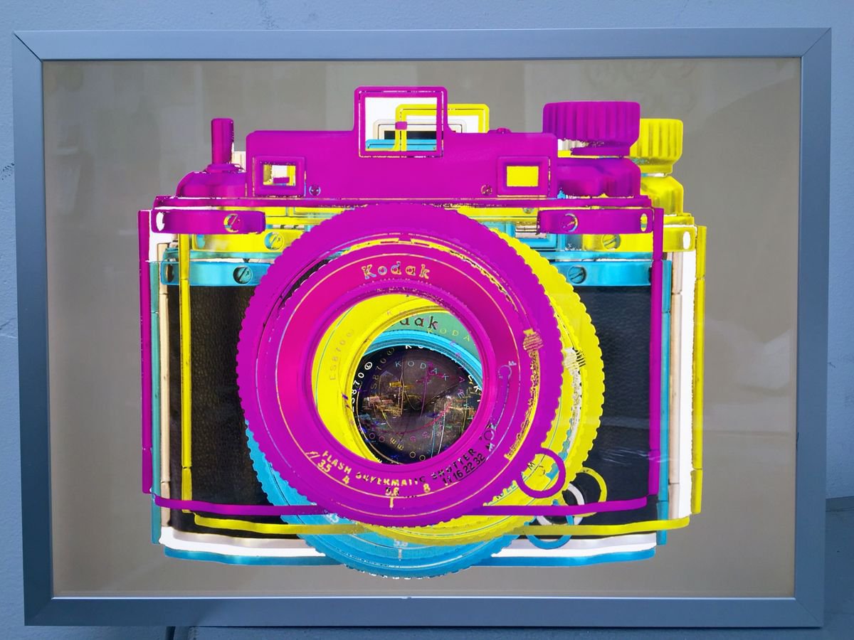 CMYK Kodak - camERA Light Box by LA Marler