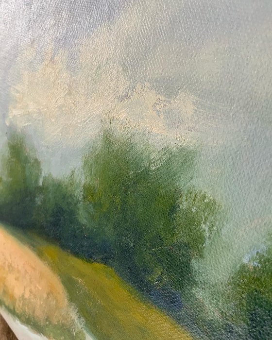 Countryside impressionist Landscape no.2