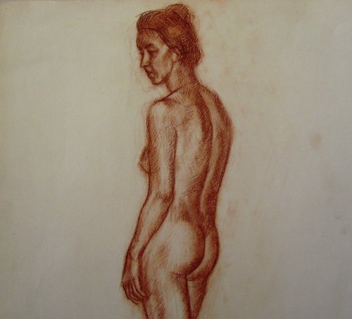 Nude #1 by Viktoriia Pidvarchan