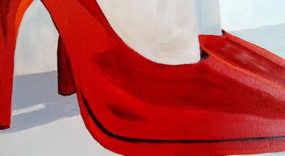 "Her Red Shoes"