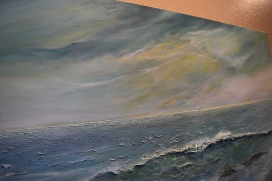 Drama at Sea Seascapes Ocean paintings