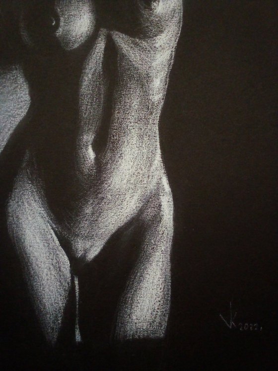 Nude noir #246 (21X29)cm